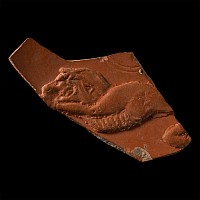 Roman Redware Pot Sherd with Torso of Venus