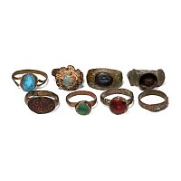 Roman to Post Medieval Bronze Ring Collection