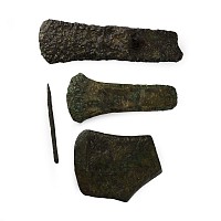 Bronze Age Flanged Palstave Axe and Other Tool Group