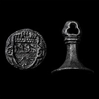 Large Medieval Knight's Heraldic Seal Matrix
