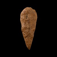 African Stone Age Homo Erectus Knapped Handaxe