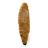 African Stone Age Knapped Knife