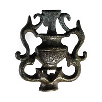 Roman Bronze Amphora and Trumpets Plate Brooch
