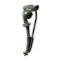 Large Romano-Celtic Bronze Bow Brooch