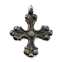 Viking Age Silver Cross Pendant