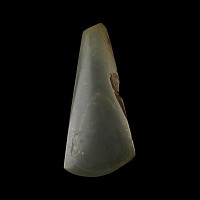 Large Greenstone Polished Axehead