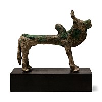 Bactrian Copper Standing Zebu