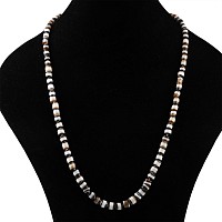 Bactrian Banded Agate Bead Necklace