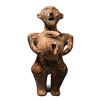 Marlik Style Terracotta Potbearer