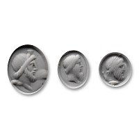 Roman Carnelian Gemstone Collection with Jupiter Effigies