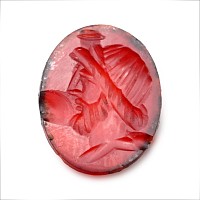 Roman Carnelian Gemstone Collection with Jupiter Effigies