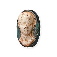 Roman Glass Cameo with a Julio-Claudian Prince, Possibly Drusus