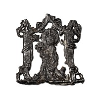 Medieval Pewter 'Our Lady's Shrine' Pilgrim's Badge
