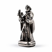 Silver Pendant in the form of Saint Anthony of Padua and Christ Child