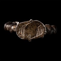 Medieval Silver Ring with 'S' Bezel