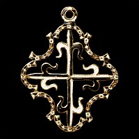 Gold and Enamelled Pendant for the Order of Saint Dominic