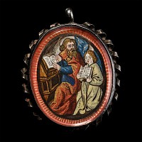 Silver Illuminated Miniature Pendant