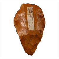 British Stone Age Knapped Flint Axe