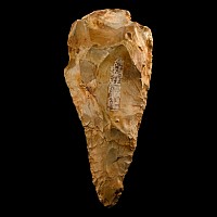 British Stone Age Knapped Flint Axe