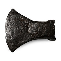 Celtic Iron Open Socketted Splayed Axehead