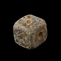 Roman Lead Gaming Die