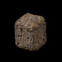 Roman Lead Gaming Die