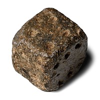 Large Roman Lead Gaming Die