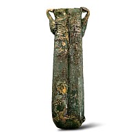 Roman Iridescent Green Glass Double Balsamarium