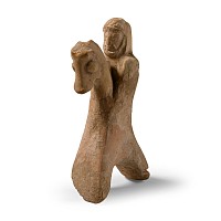 Parthian Terracotta Horse and Warrior Rider