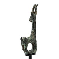 Luristan Bronze Antelope Statuette