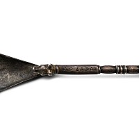Late Byzantine Silver Spoon with 'St Peter' Inscription on the Handle