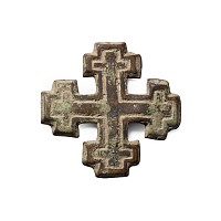 Medieval Bronze Knight's Holy Sepulchre Badge