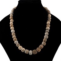 Woolly Mammoth Bone Bead Necklace String