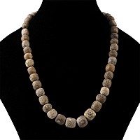 Woolly Mammoth Bone Bead Necklace String