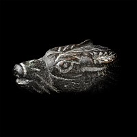 Roman Wolf's Head Finial