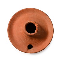 Byzantine Terracotta Discoid Oil Lamp