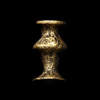 Egyptian Gold Bead Amulet
