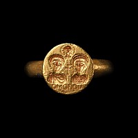 Byzantine Gold Marriage Ring