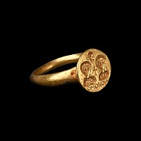 Byzantine Gold Marriage Ring