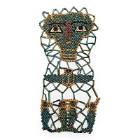 Egyptian Faience Mummy Bead Mask