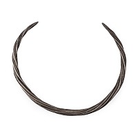 Thracian Silver Twisted Torc