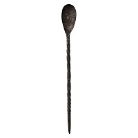 Roman Silver Spoon with Twisted Handle