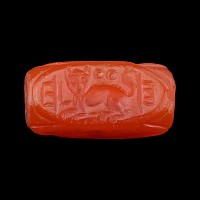 Minoan Facetted Carnelian Stamp Seal