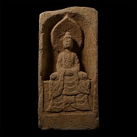 Chinese Northern Wei Terracotta Buddha Brick