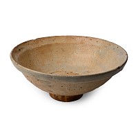 Chinese Tang Cream Ware Bowl