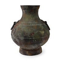 Archaic Chinese Style Bronze Jar