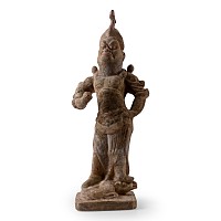Chinese Tang Guardian Soldier Figure