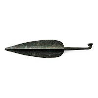 Western Asiatic Bronze Tanged Spearhead