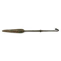 Luristan Bronze Tanged Spearhead