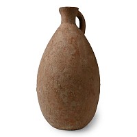Large Western Asiatic Tall Terracotta Jug